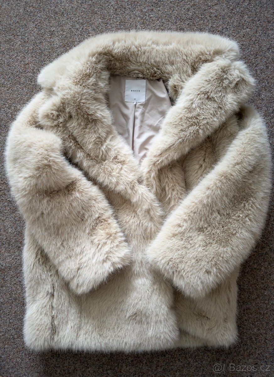 Prodám dámský kabát / kožíšek Mohito - 3
