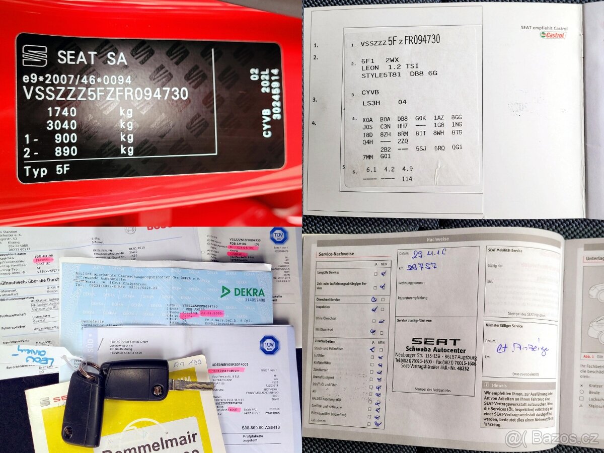 Seat Leon, 1,2 TSi i-TECH SERV.KNÍŽKA - 3