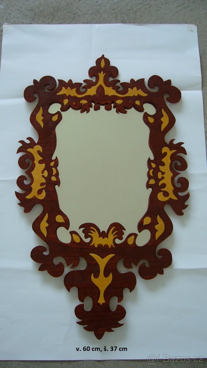 Poličky + zrcadlo - 3