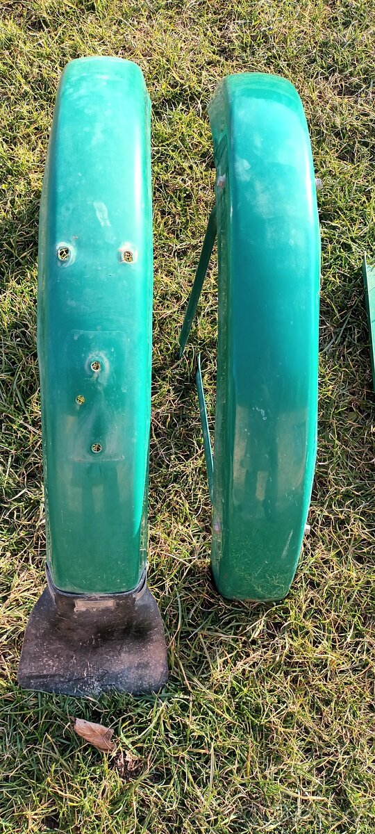 Babetta 210 - kompletní plechy, zelené - 3