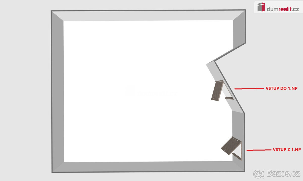 Prodejna + sklad 130m2, centrum, Hodonín - 3