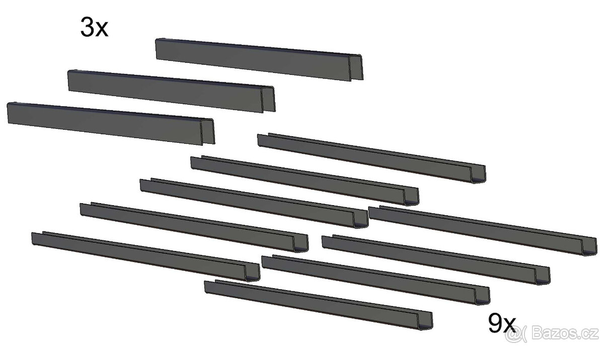 Profily pro zasklení Z2011-4011 - 3