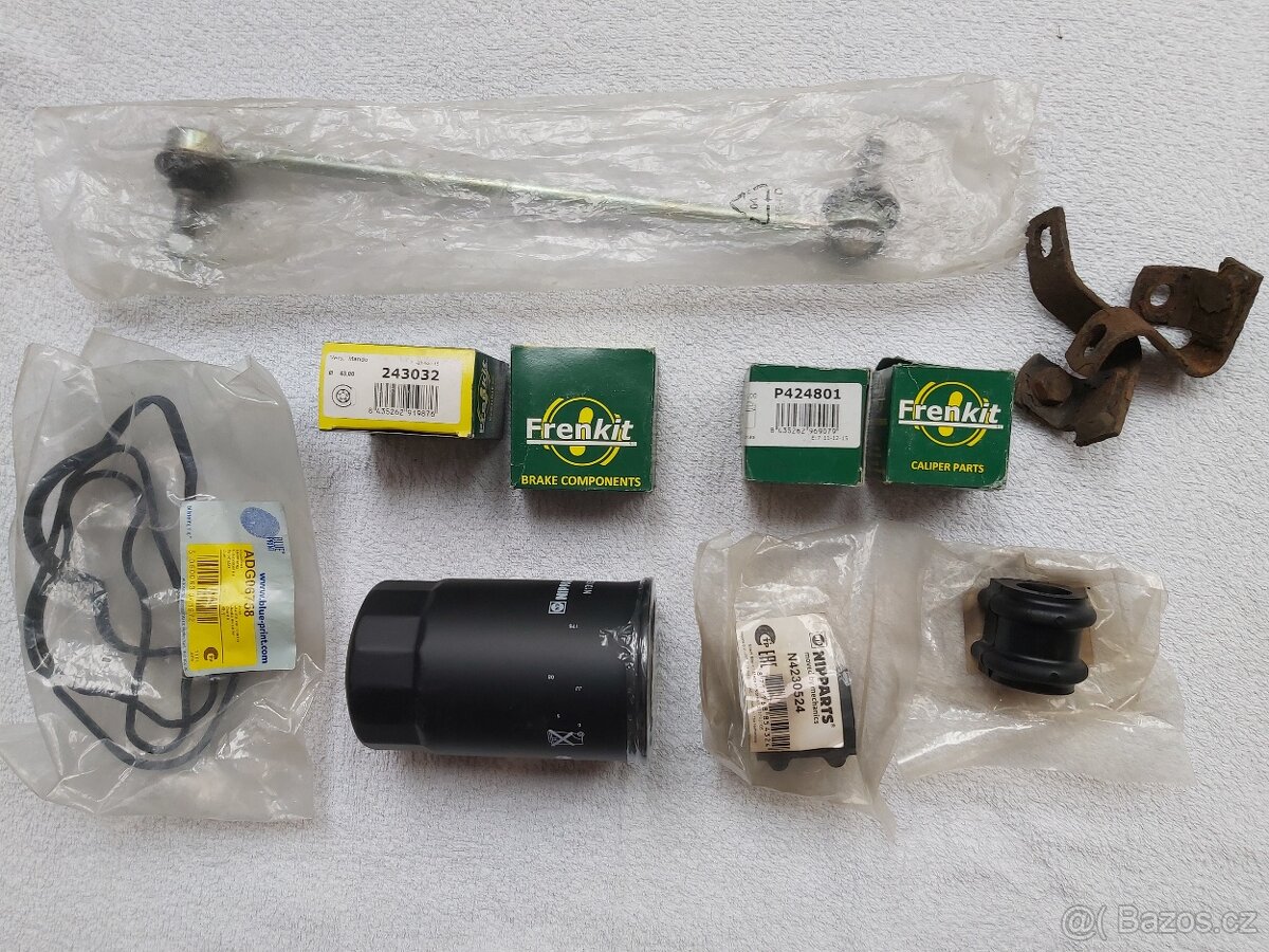 Hyundai Santa Fe přední rám (možno na jiný vůz)+ další dily - 3