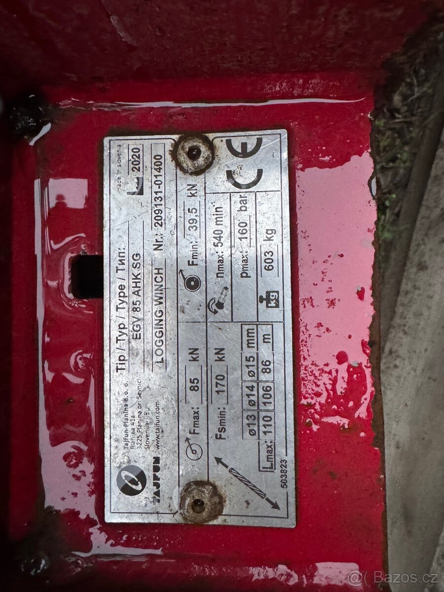 Naviják Tajfun EGV 85 - 3