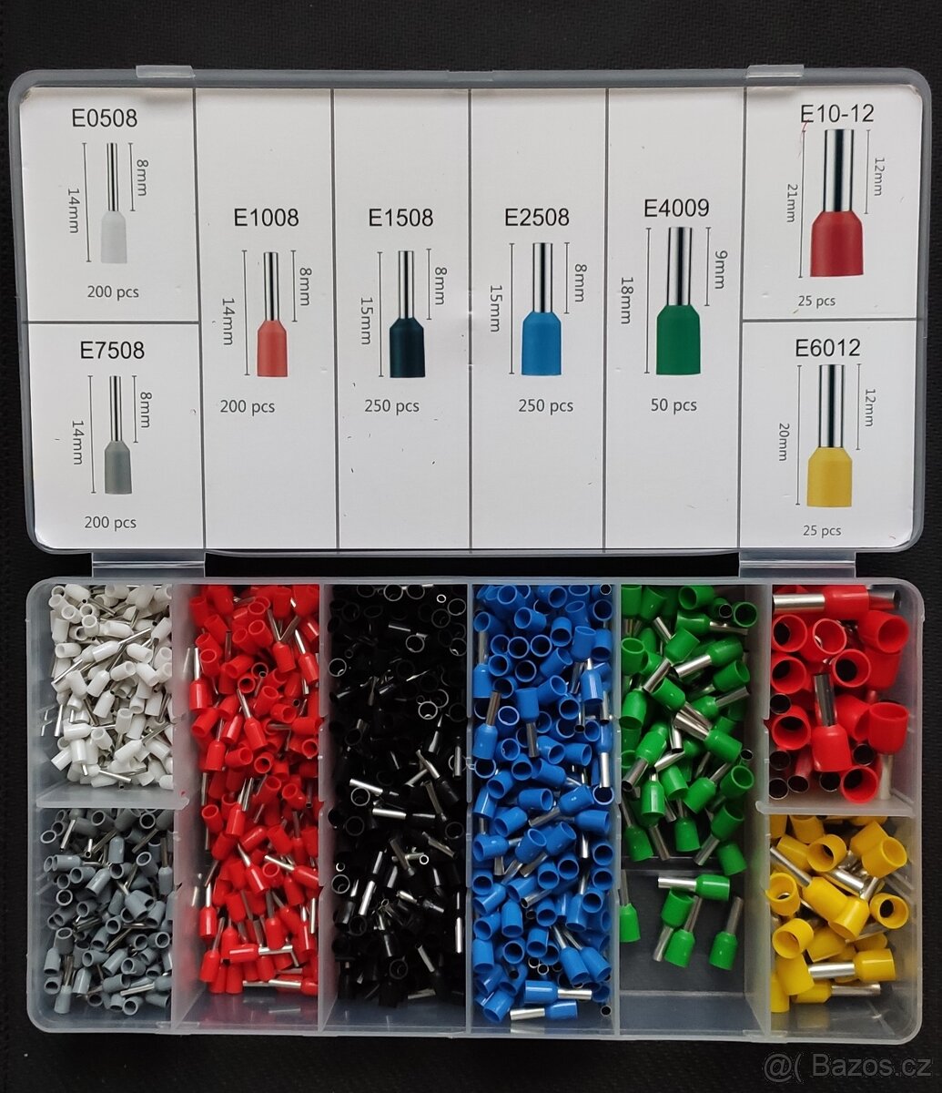 Lisovací kleště na dutinky + 1200ks dutinek - 3