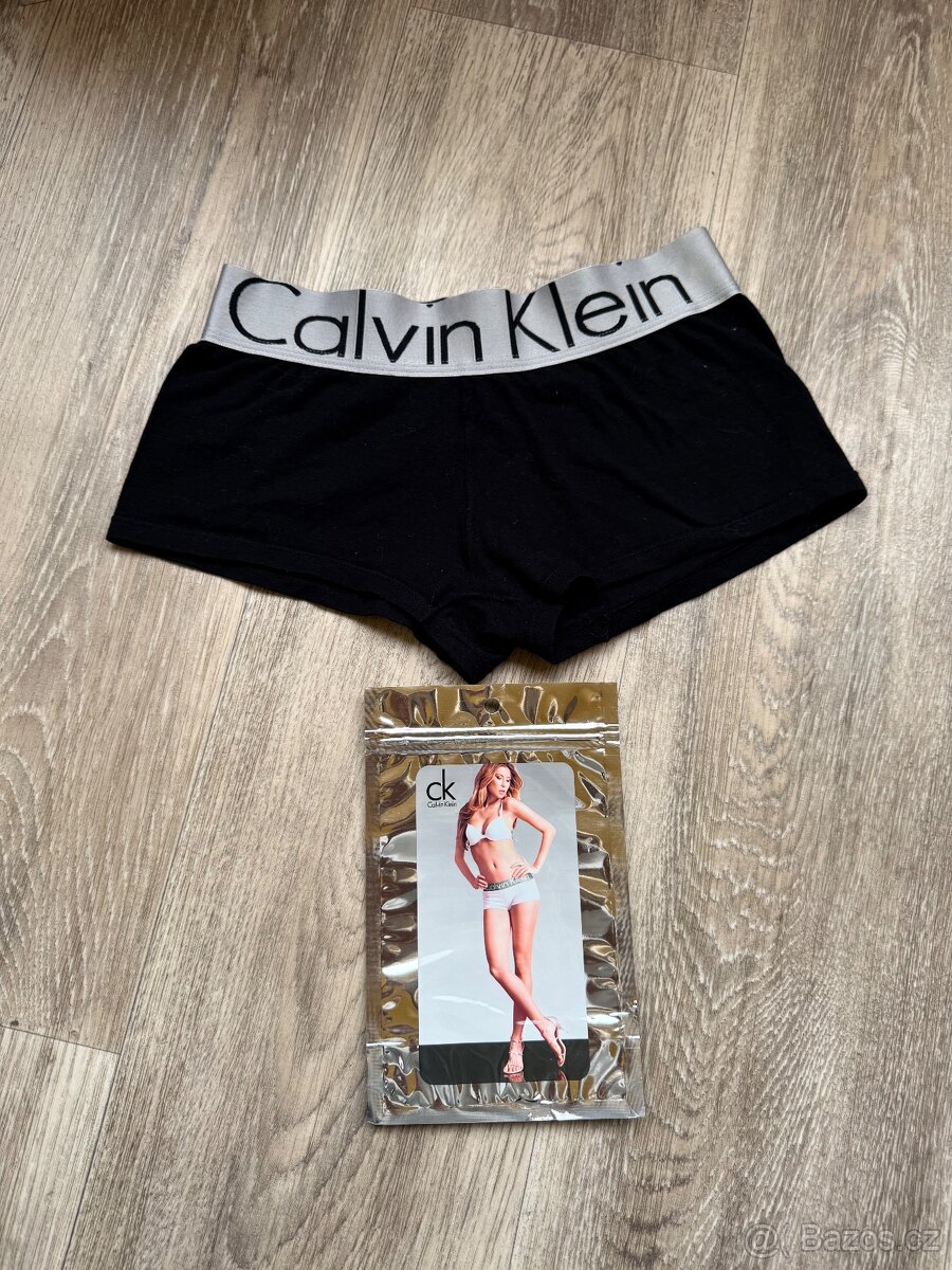 Calvin Klein bílé bavlněné kalhotky, nové - 3