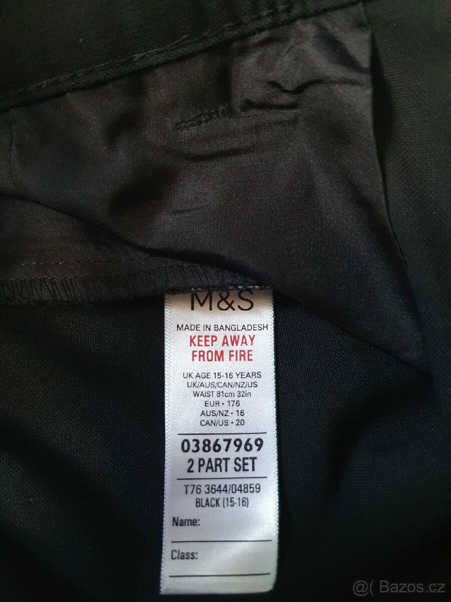 Chlapecké společenské kalhoty M&S - 3