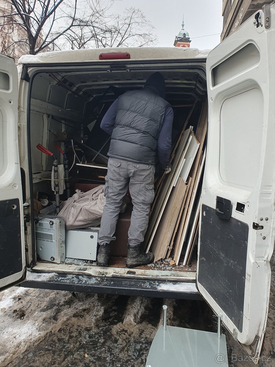 STĚHOVÁNÍ / VYKLÍZENÍ / PŘEVOZ / ODVOZ / LEVNĚ - 3