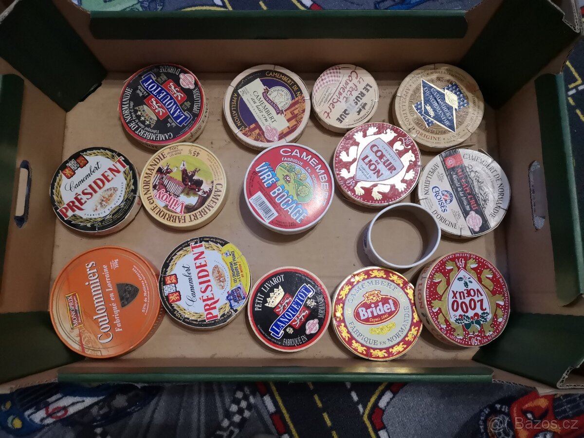 Sbírka etiket ze sýrů - 3