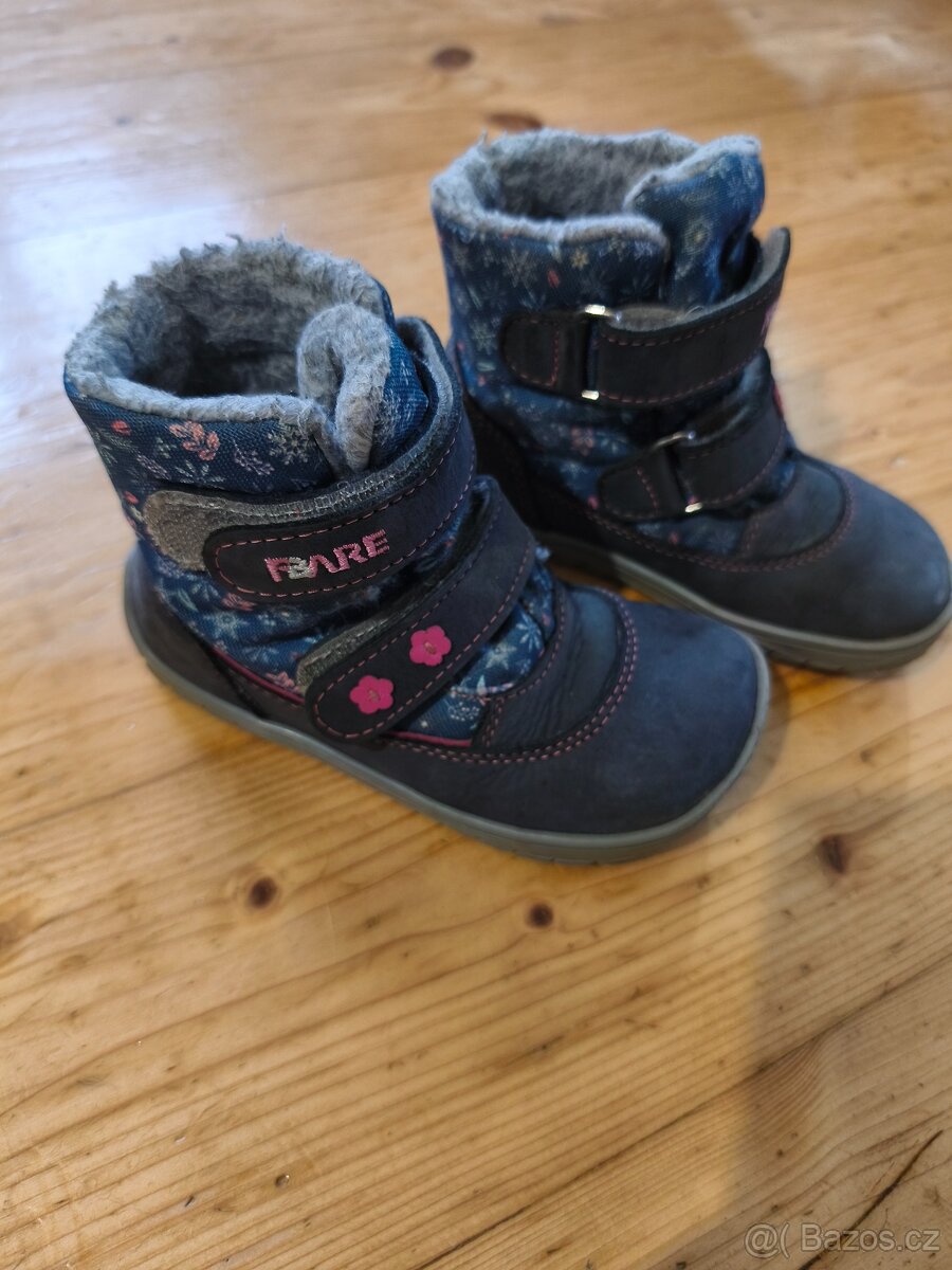 Zimní boty Fare barefoot, vel. 26 - 3