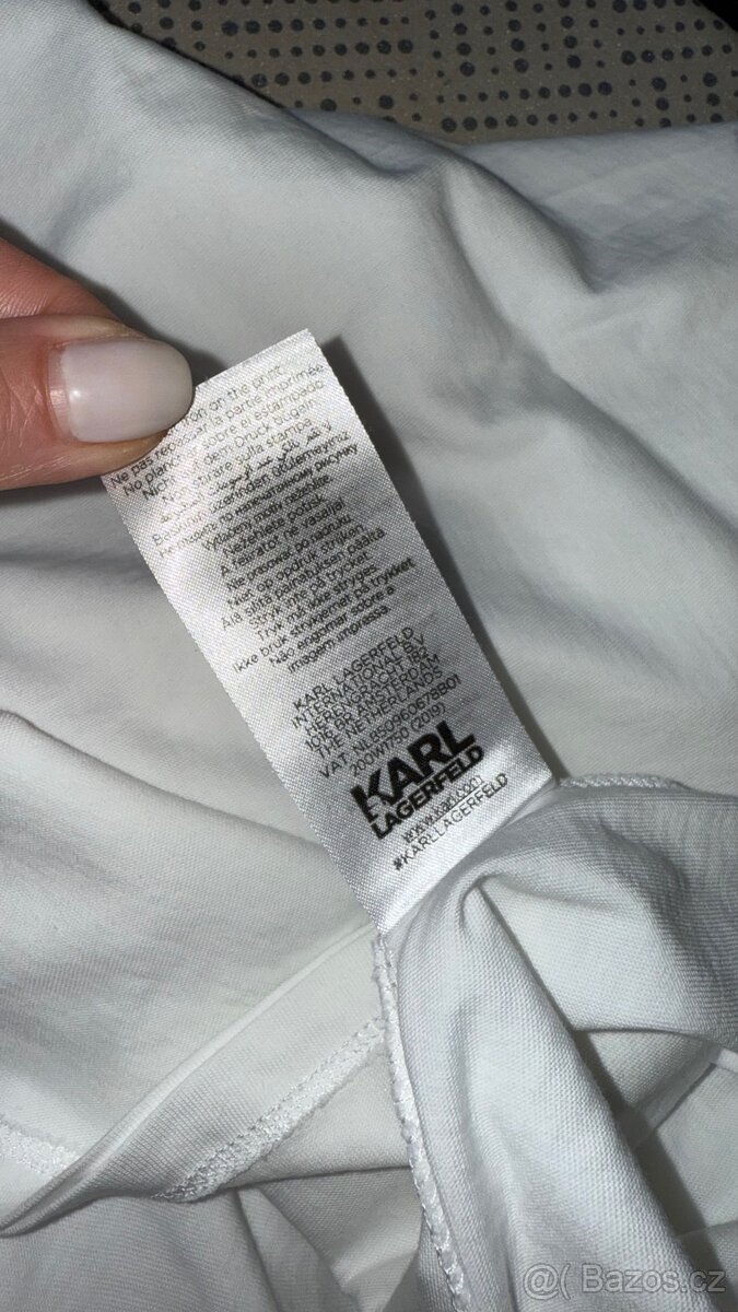 Dámské triko Karl Lagerfeld vel S - 3