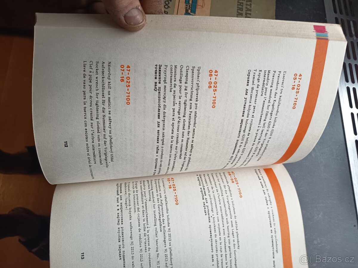 Škoda 706 RT servisní katalog dílů - 3