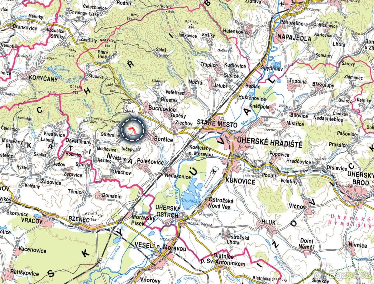 Zemědělská půda, prodej, Boršice, Uherské Hradiště - 3