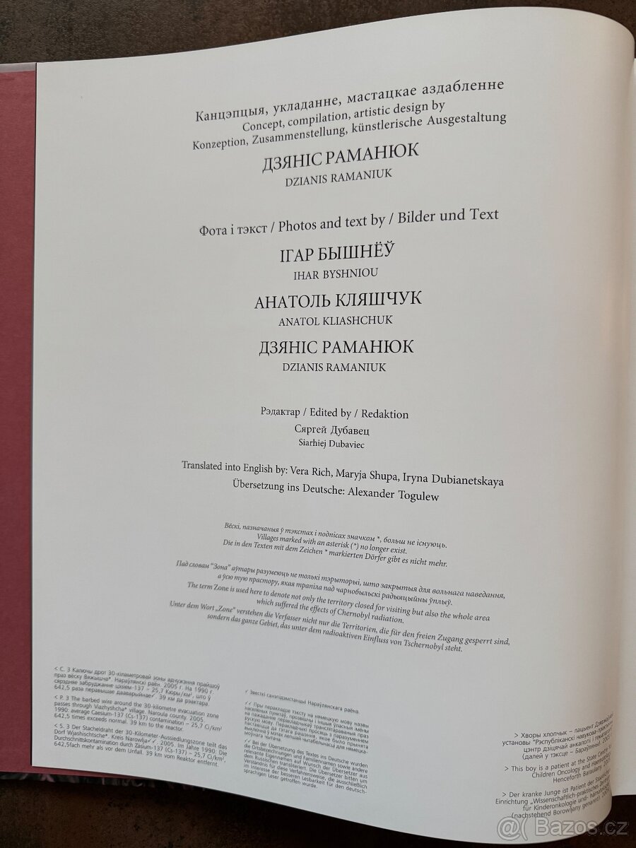 Kniha Černobyl - 3