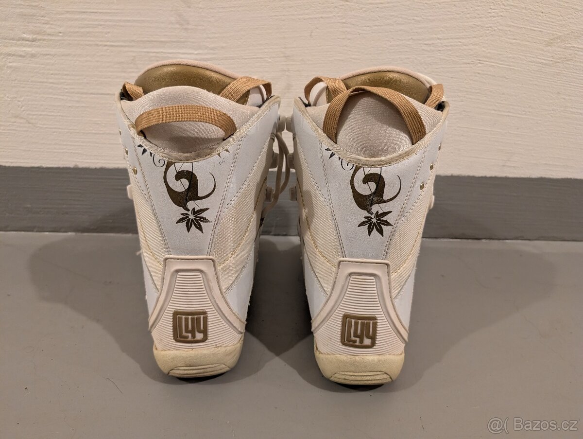 Snowboard boty bílé - 3