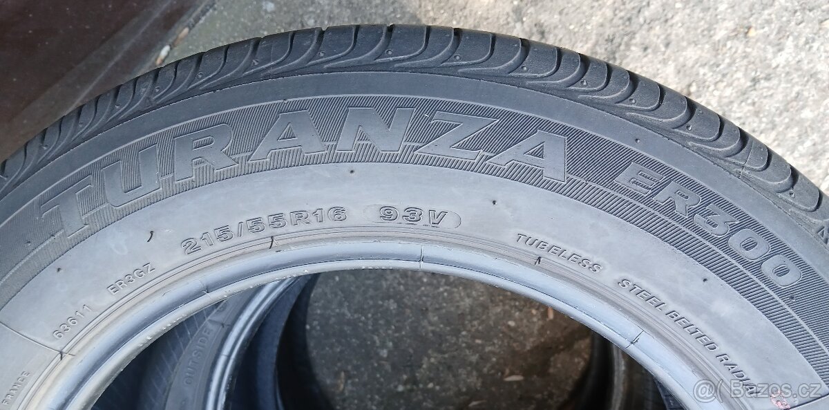 letní pneu 215/55 r16 - 3