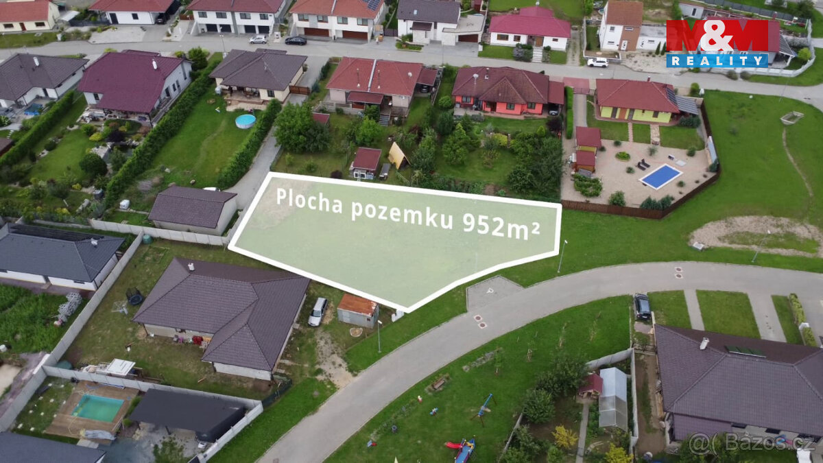 Prodej pozemku k bydlení, 952 m², Milovice - 3