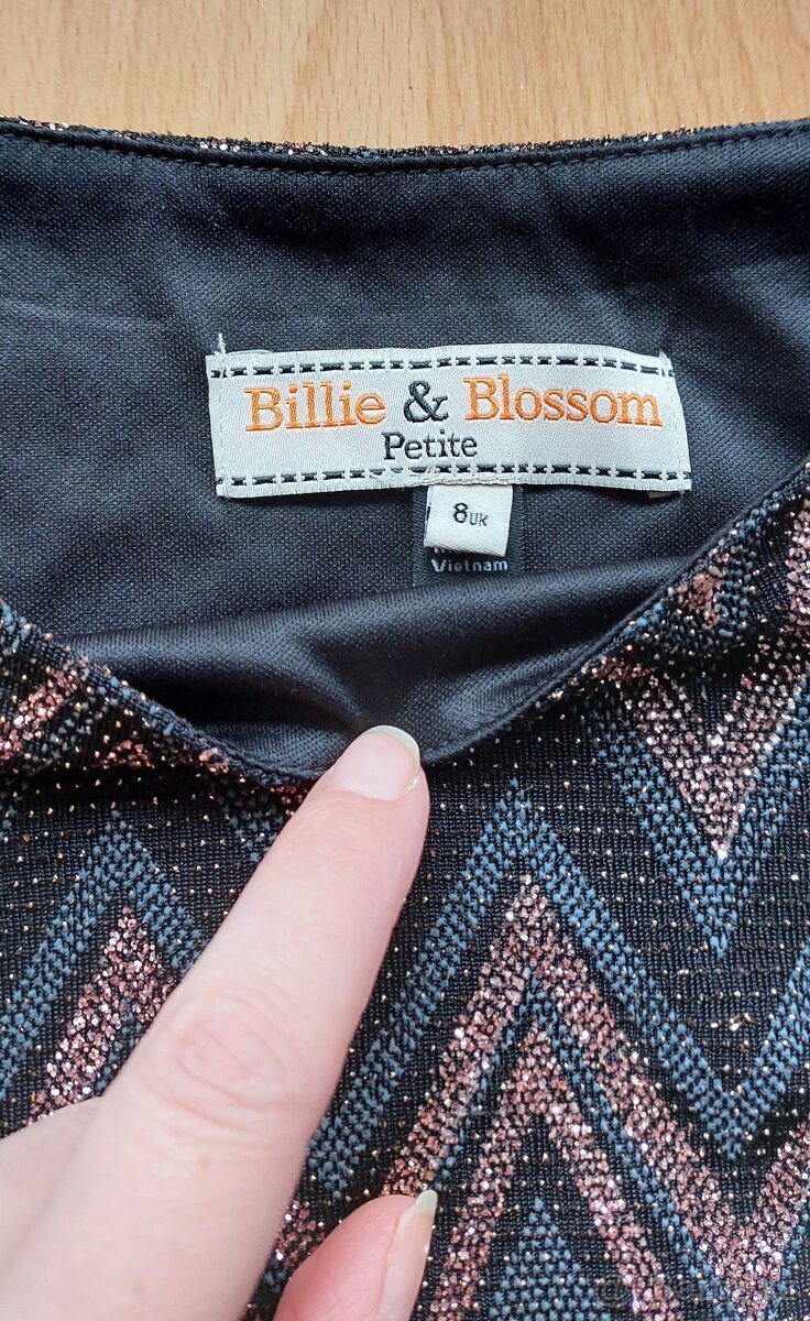 Slavnostní šaty 3/4 rukáv NOVÉ - 3