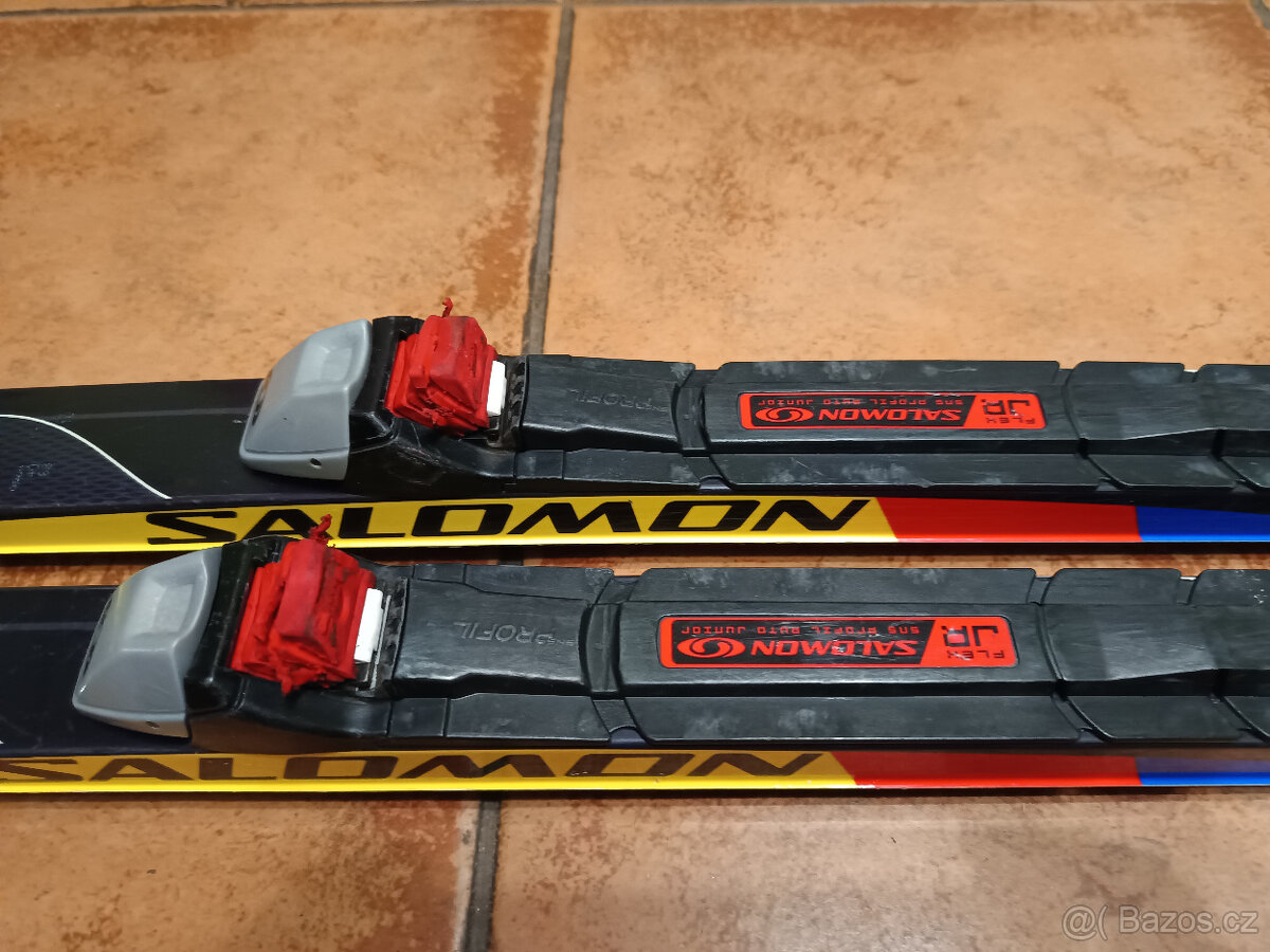 Dětské běžky Salomon Team Racing GR 151 cm + hůlky - 3