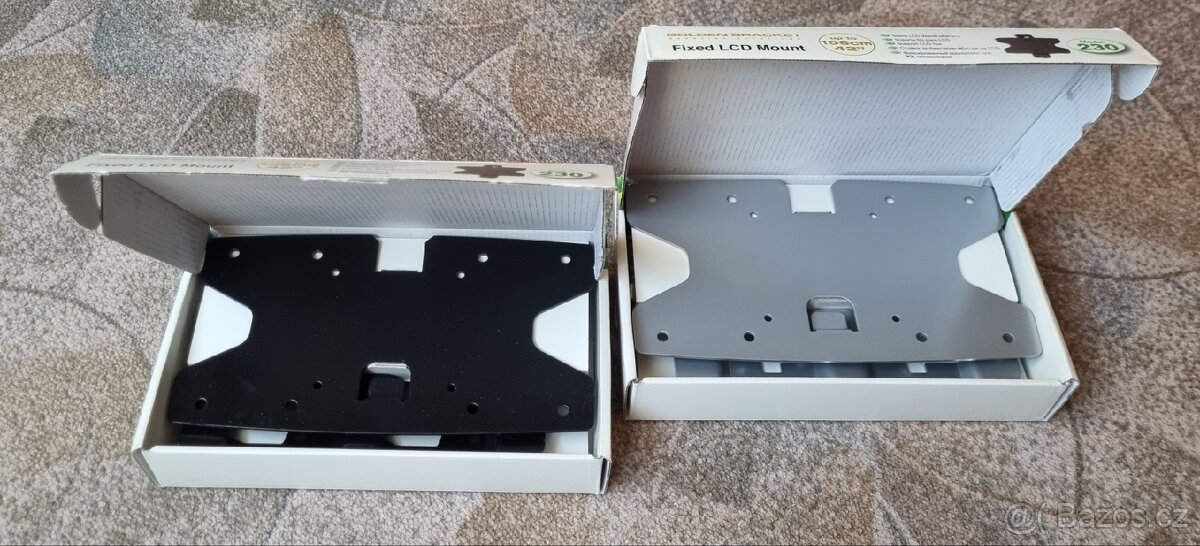 Držák TV na zeď, pevný, do 42'', do 40 kg - 3