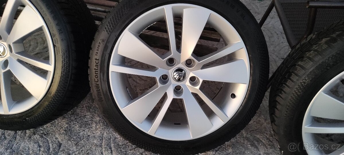 4ks ALU kol 18" ZENITH+zimní Continental - 3