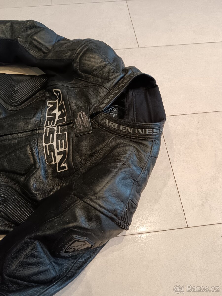 Arlen Ness Racing-Pánská kožená moto kombinéza, jednodíl - 3