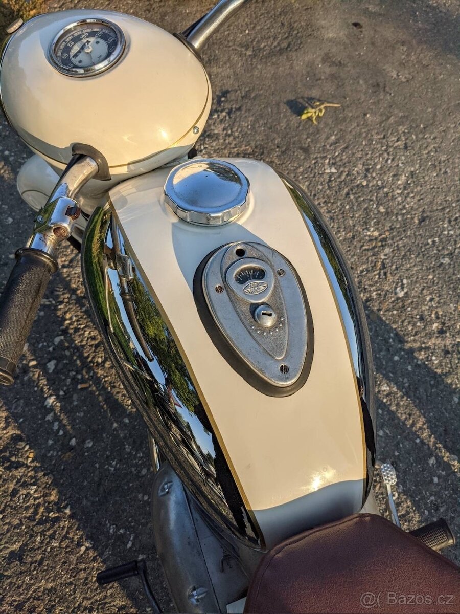 Jawa 350/354 Kývačka s doklady - 3