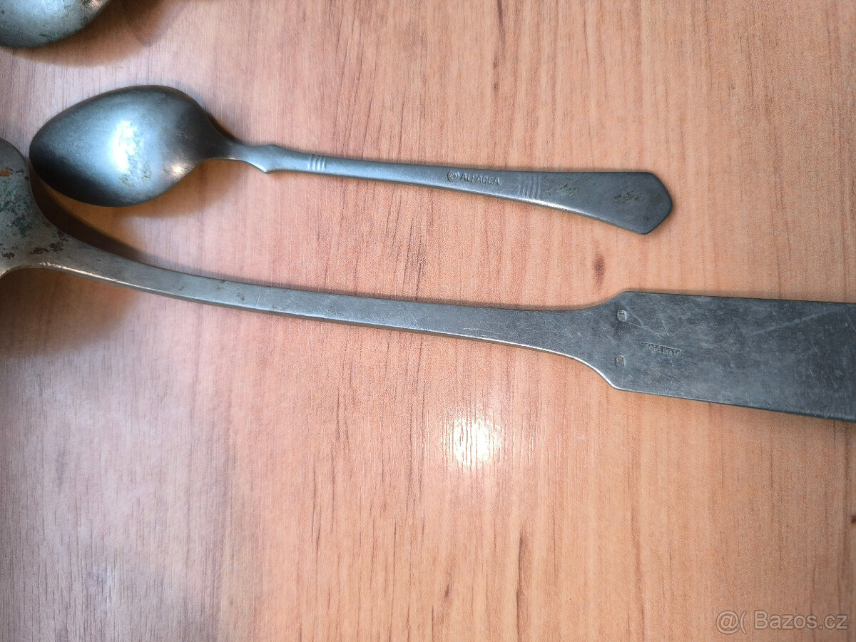 Staré příbory, lžíce, Rakousko Uhersko, - 3