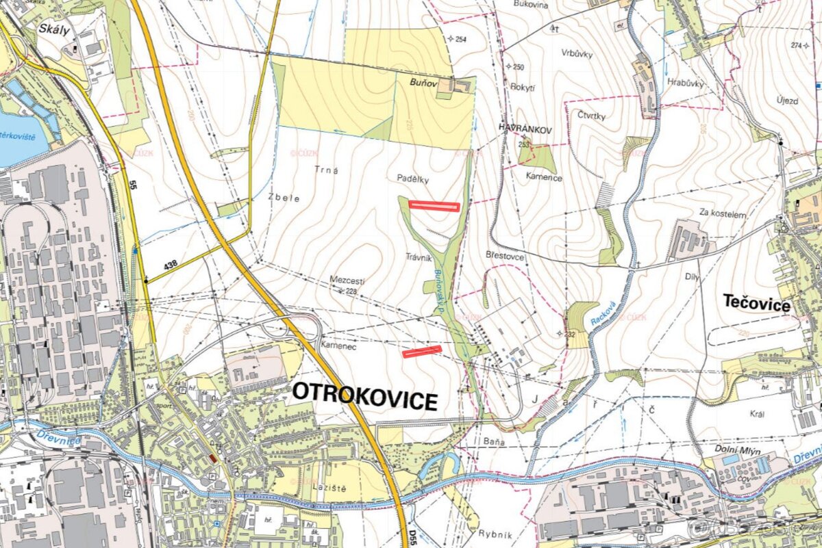 Zemědělská půda, prodej, Otrokovice, Zlín - 3