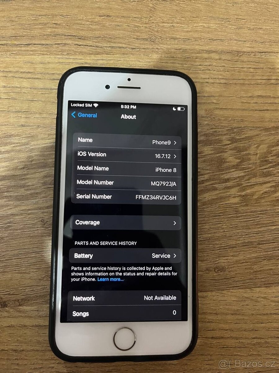 iPhone 8 – plně funkční, prasklá záda - 3