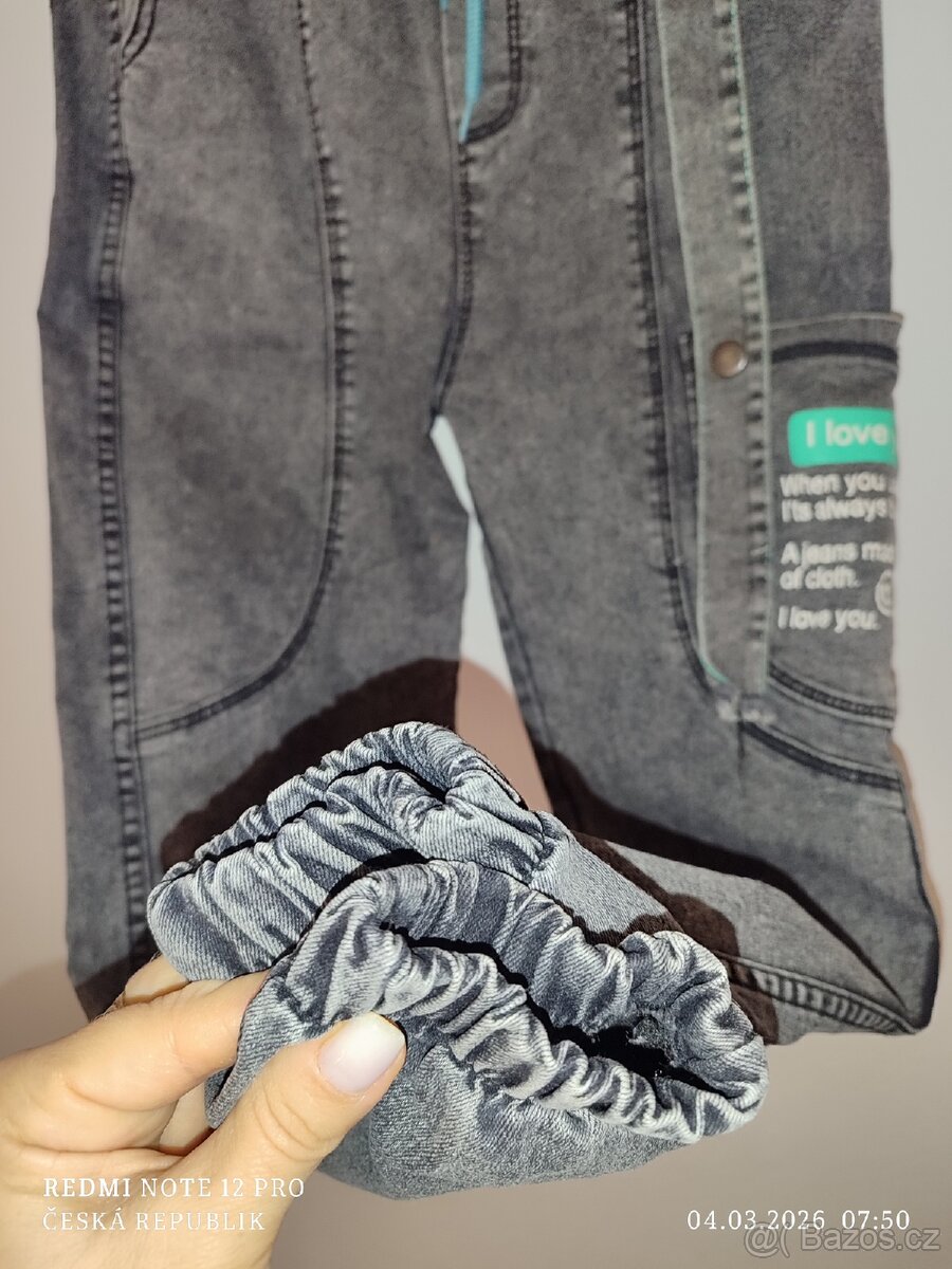 Džíny a joggery pro kluka 8-10 let - 3