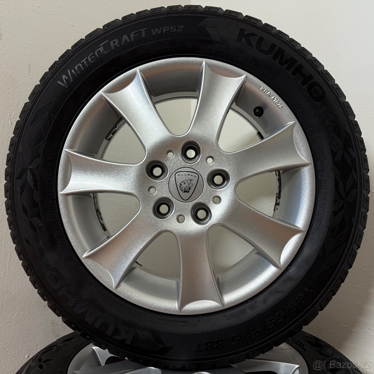 MERCEDES A 5x112 R15 ET45+ZIMNÍ 185/65R15 8mm - 3