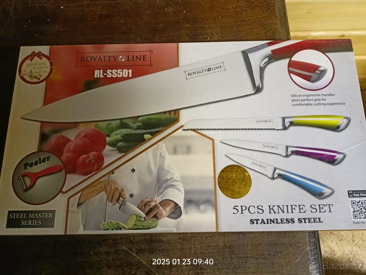 kuchyňské nože nové - SLEVA - 3
