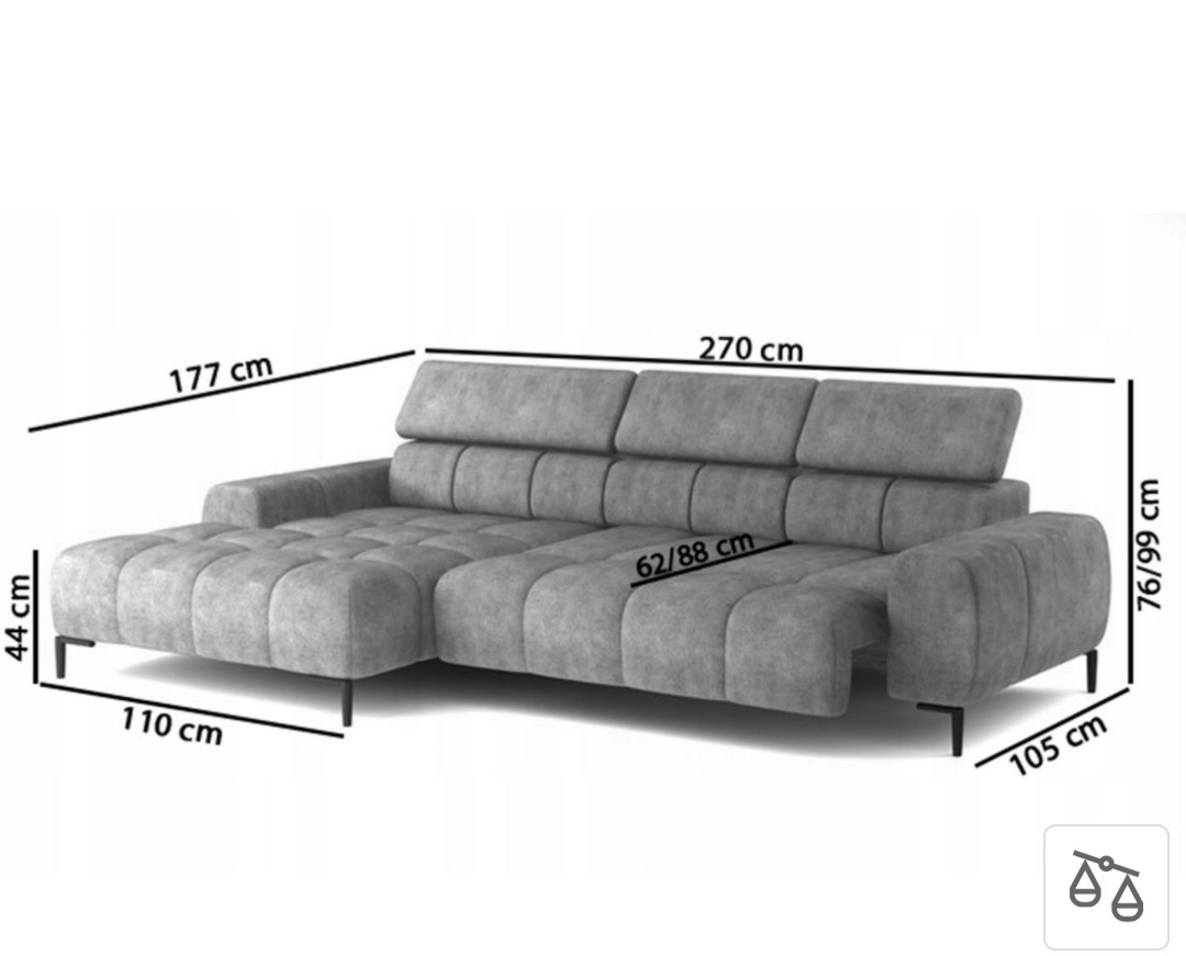 Nová sedačka s elektrickým výsuvem - 3