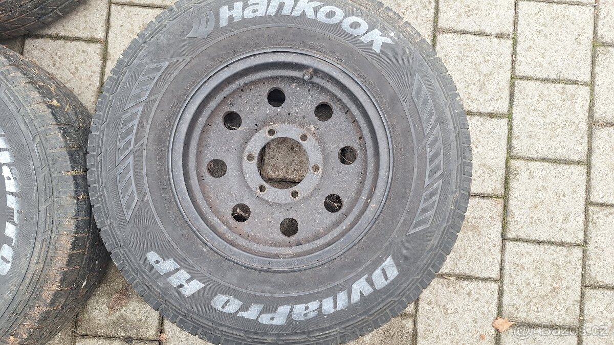 Offroad disky Frontera pneu 265/70 R15 6x139,7
