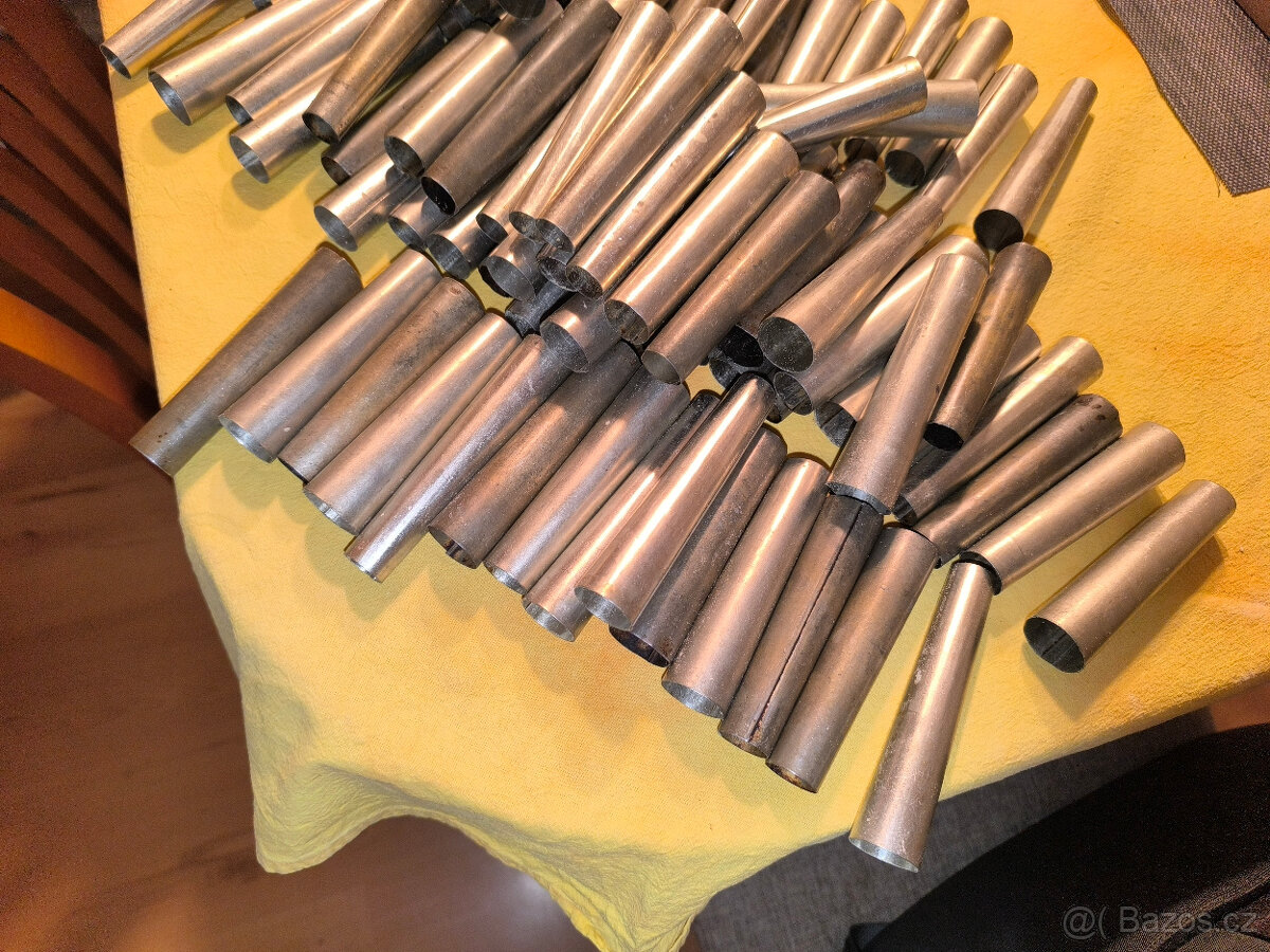 Staré formičky,kremrole,trubičky,78ks, 110 mm délka,vánoce - 3