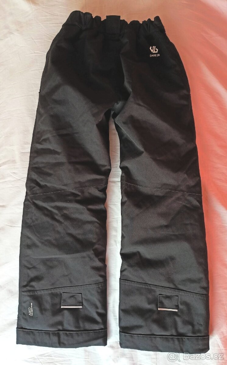 ČERNÉ LYŽAŘSKÉ KALHOTY, DARE 2B, 9-10 let, 140 cm - 3