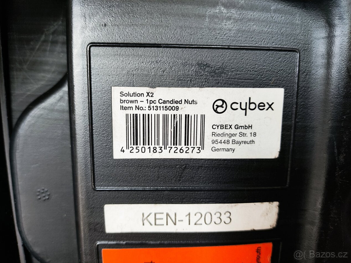 Autosedačky Cybex Solution X2/X-fix isofix - 3