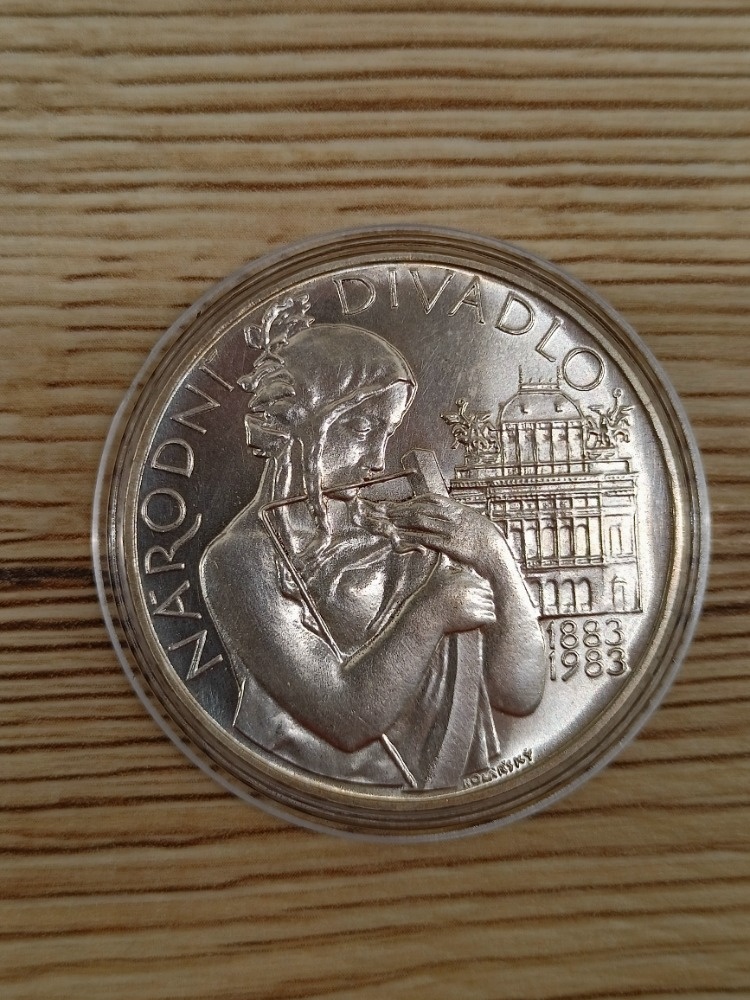 500 Kčs 1983 Národní divadlo - 3