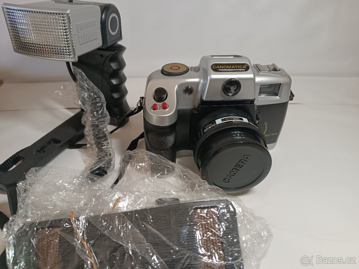 Atrapa fotoaparátu Canomatica + brašna + blesk - 3
