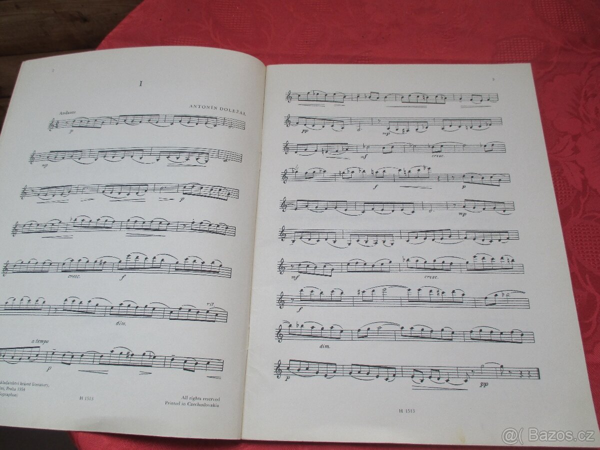 Etudy pro klarinet - 3