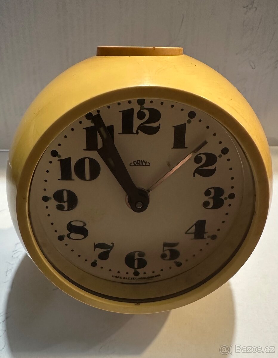 Prodám retro budík Prim - 3