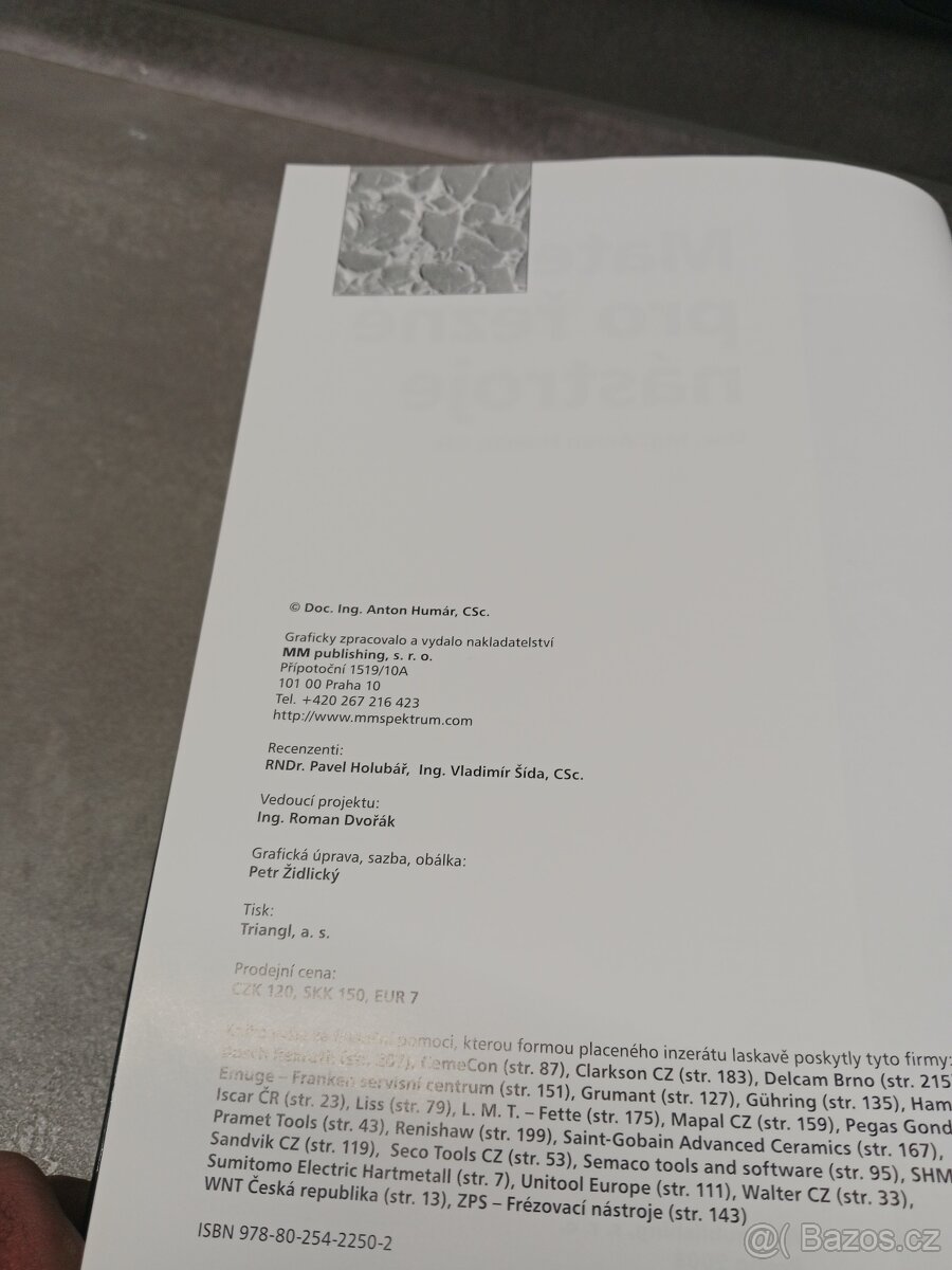 Materiály pro řezné nástroje - 3