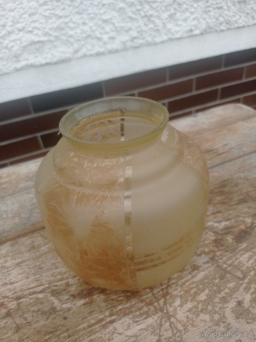 Lustr mosazný starožitný - 3