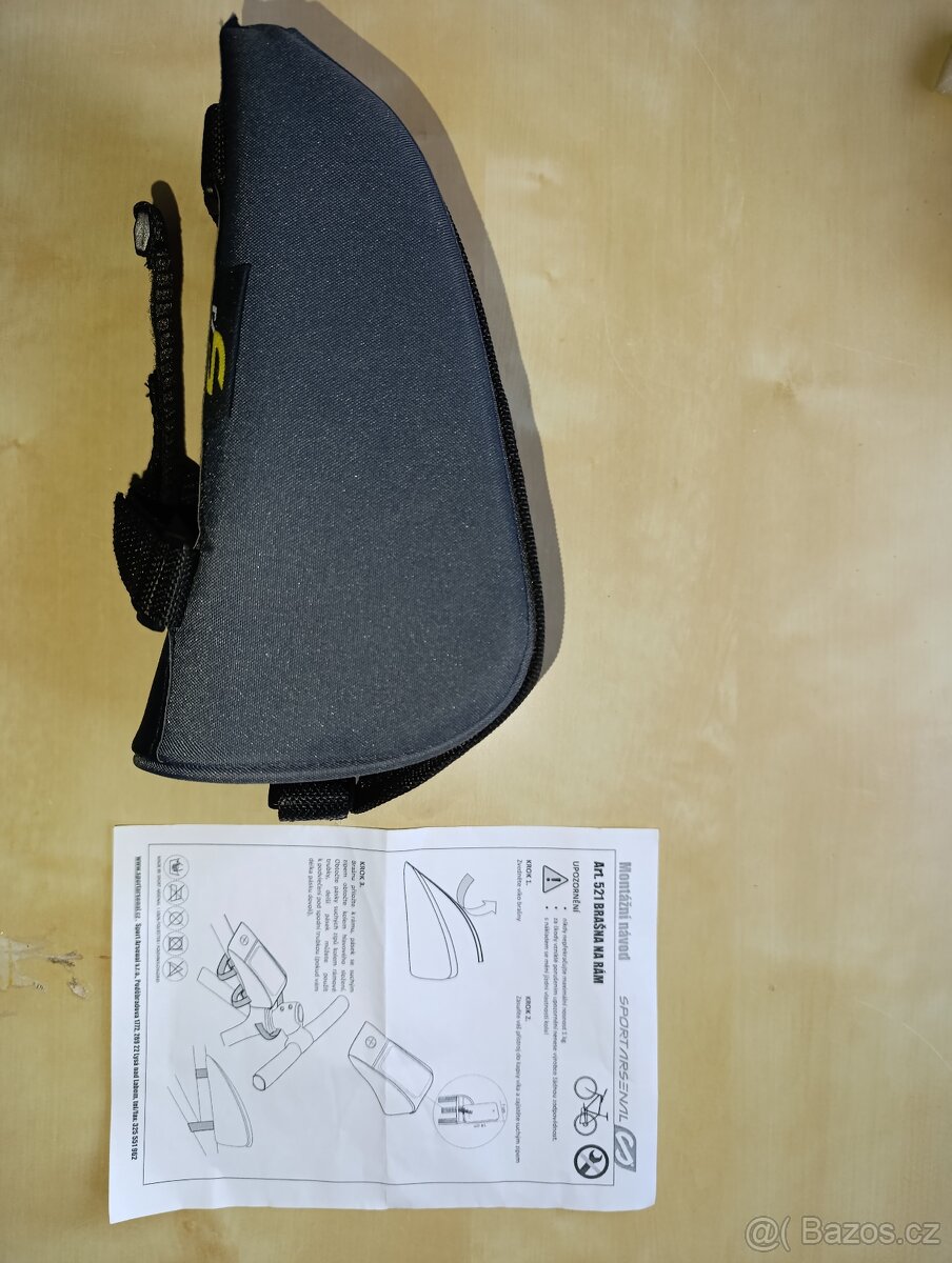 Brašná na rám kola zn Arsenal. - 3