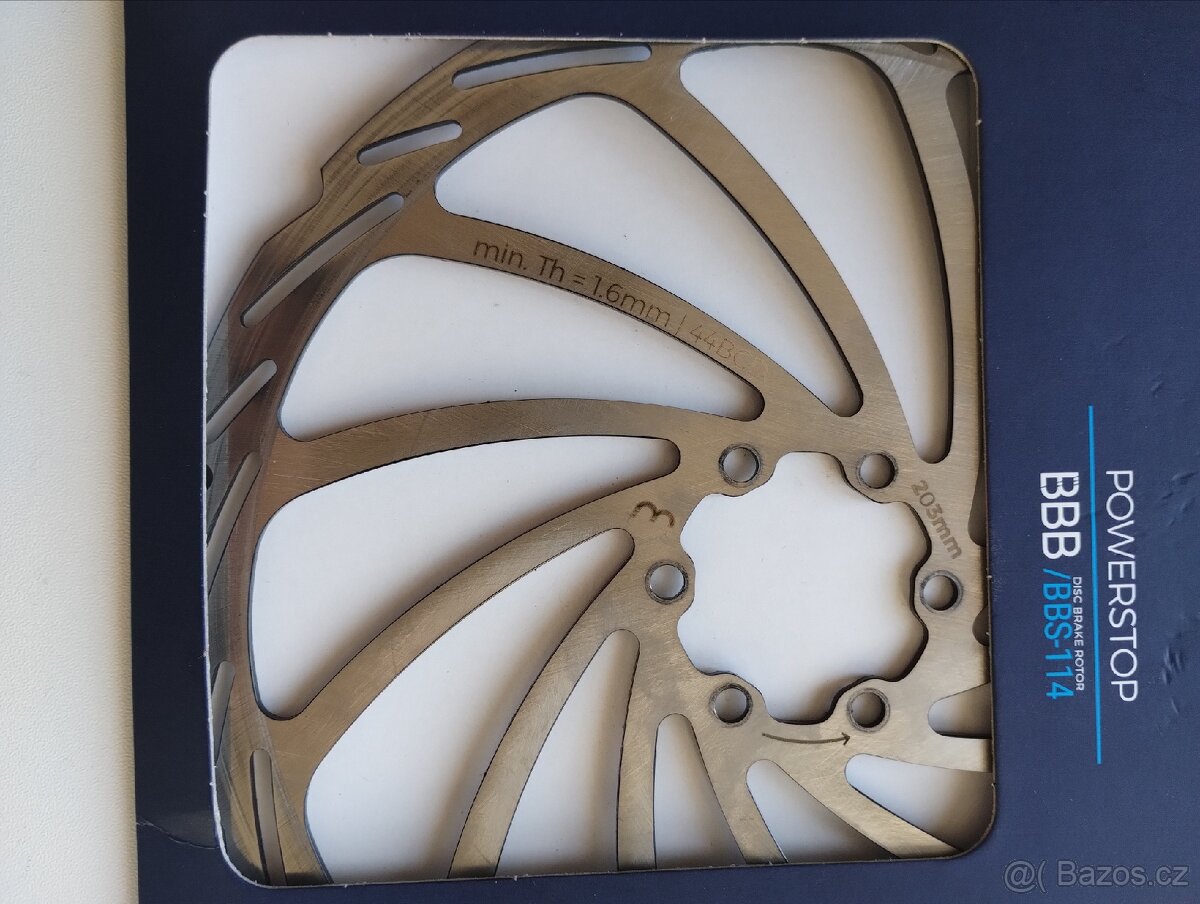 Brzdový kotouč BBB 203mm - 3