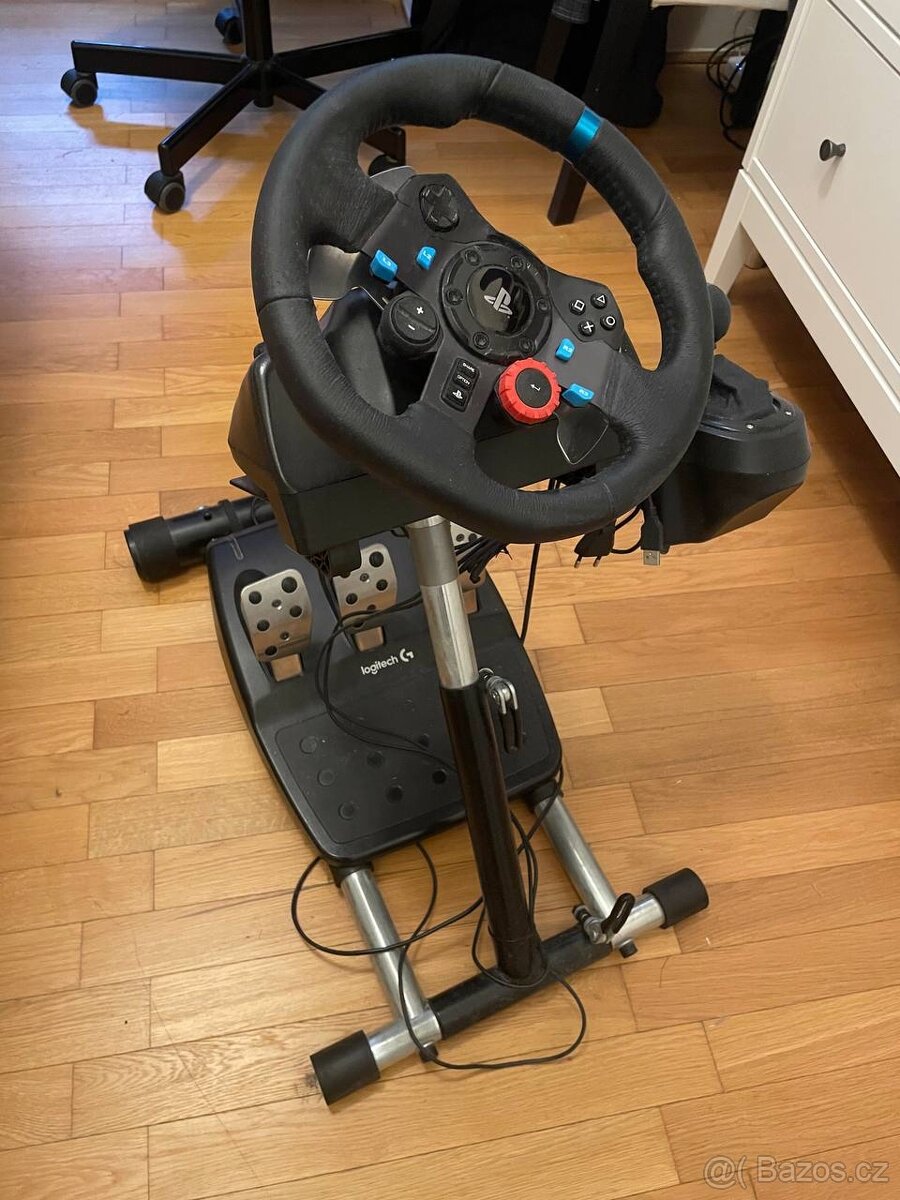 Logitech G29 + řazení + stojan Wheel stand - 3