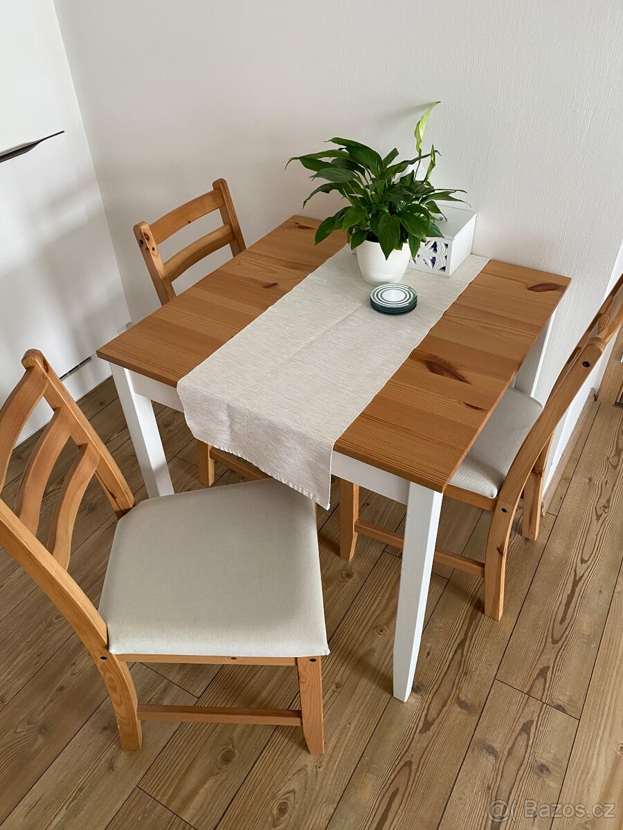 Jídelní stůl + židle - 3