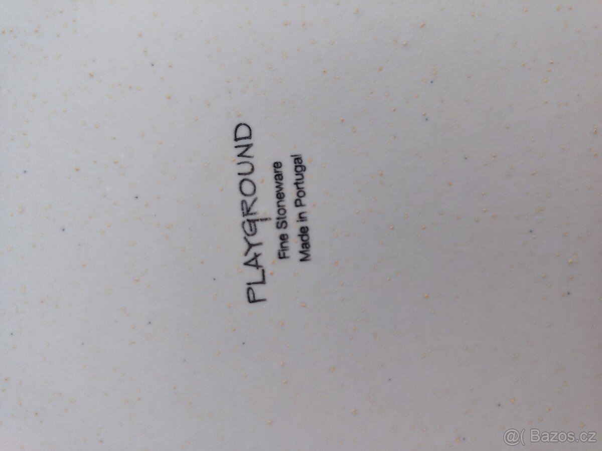 TĚŽKÉ KERAMICKÉ TALÍŘE 7 KS - 3