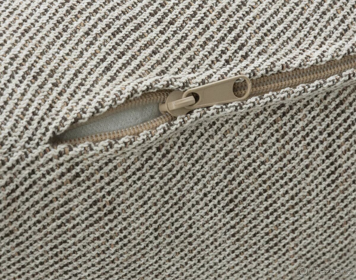 SÖDERHAMN Rohová pohovka, 6místná, Viarp béžová/hnědá - 3